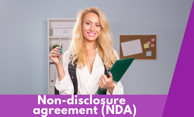provide you a template nondisclosure agreement nda