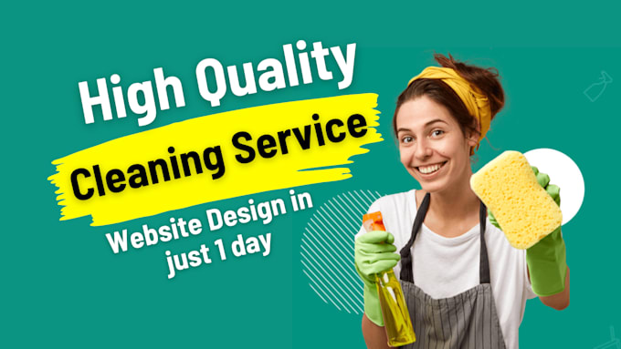 create cleaning service,plumber, handyman, and electrician website