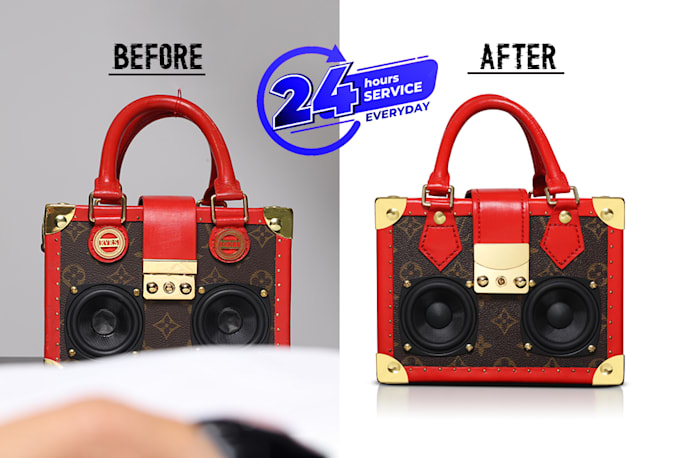 product photo editing and image retouching