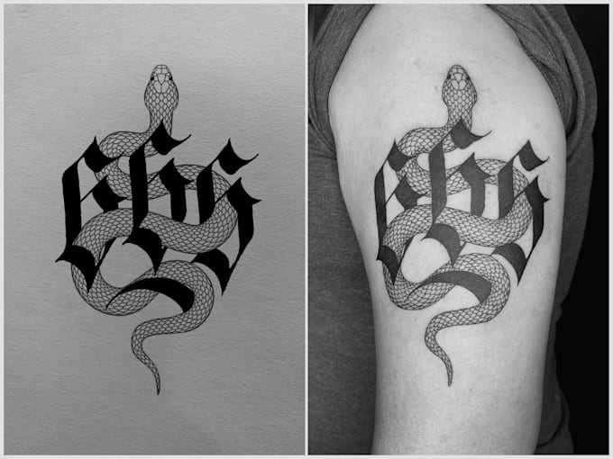not design an average custom tattoo