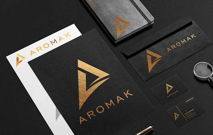 do modern minimalist monogram logo design for business