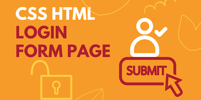 Develop a registration, login form using html, css and javascript by ...