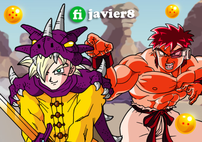 Draw Your Dragon Ball Z Character By Javier8
