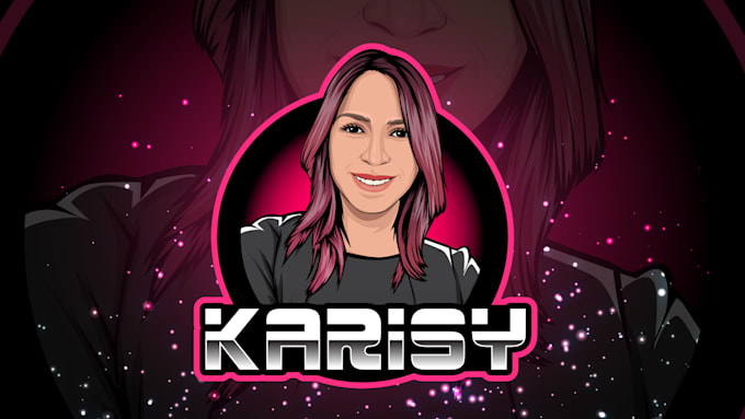 design twitch overlay and logo for your stream