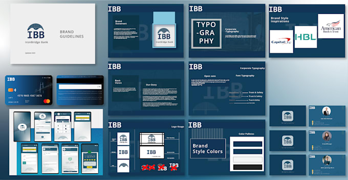 build whole brand identity from logo to brand book
