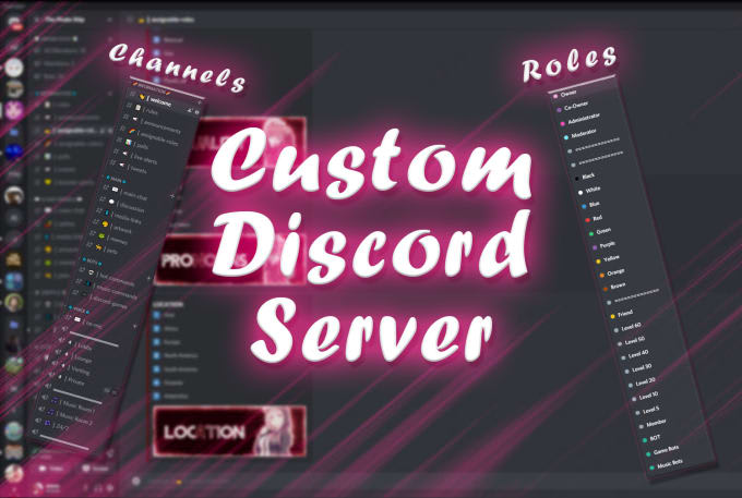 create a professional discord server