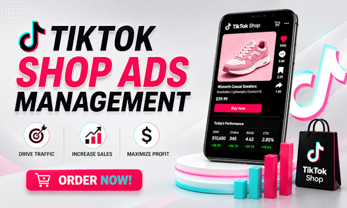 be your expert tiktok shop manager, tiktok shop setup, ads campaigns manager