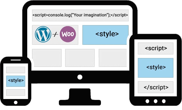 Fix or customize your wordpress or woocommerce html, css and javascript ...
