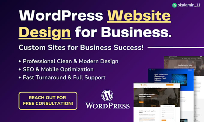 build or customize wordpress website and fix wordpress error