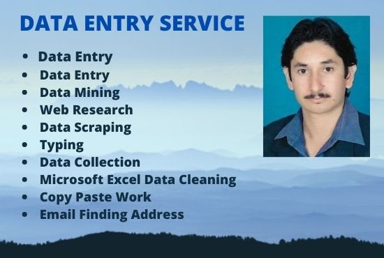 do data entry, copy paste, data scraping,excel data entry
