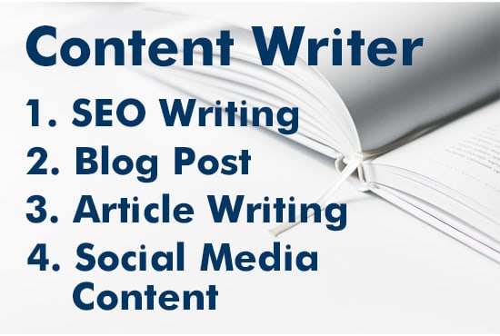write a catchy article for your business or blog