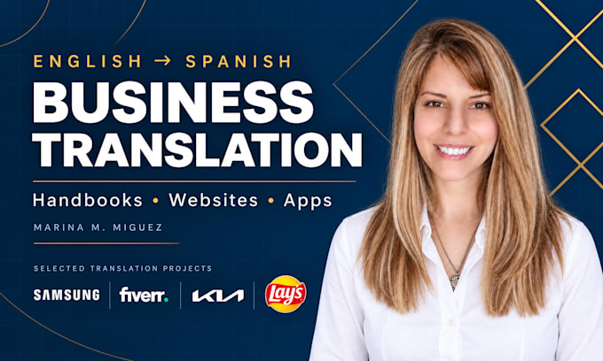 translate your business handbook, website, app to spanish