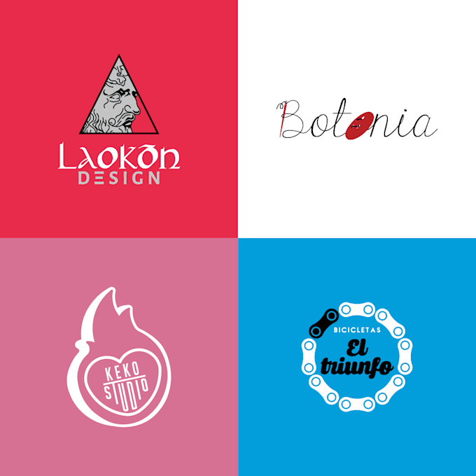 logo design with a small brand manual