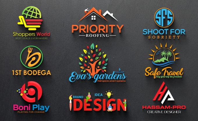 Create a modern and stunning 3d logo design for your business by Hassam ...