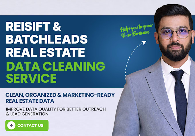 clean your data in reisift and batchleads