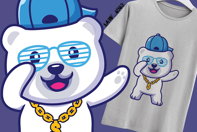draw custom cute cartoon design