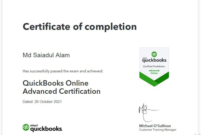 be your expert bookkeeper in quickbooks online