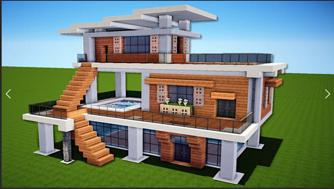 give you a minecraft advance houses or world