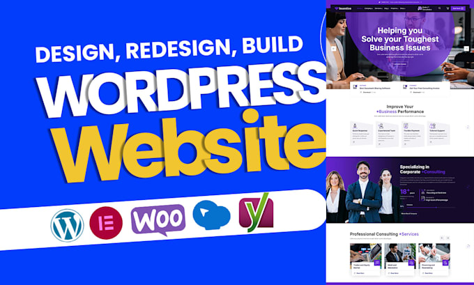 create a custom responsive wordpress website for your business