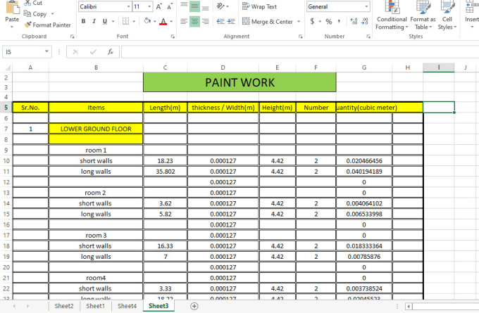 Be quantity surveyor and boq expert for construction cost estimate by