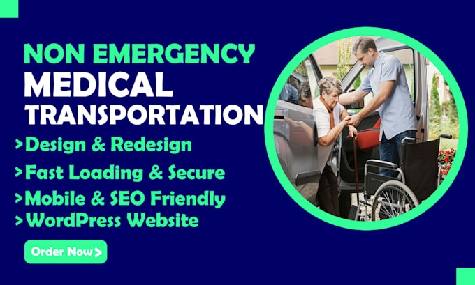 design a non emergency medical transportation nemt website