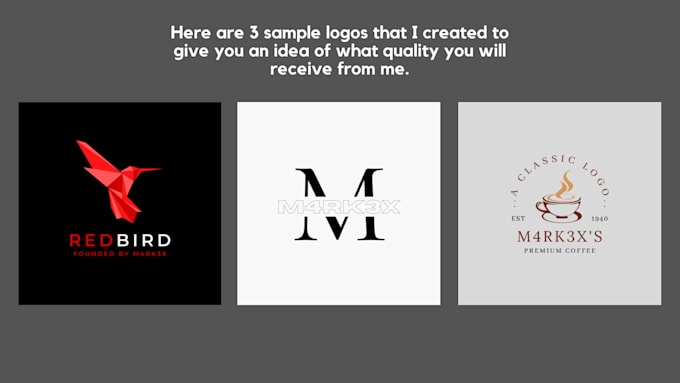 create you an affordable and phenomenal logo