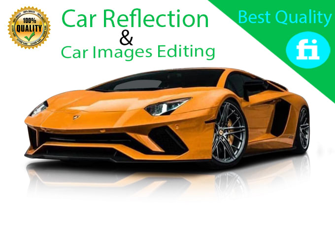 add reflection shadow and automotive image background remove