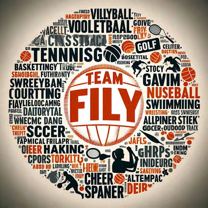design a creative and custom word cloud in any shape