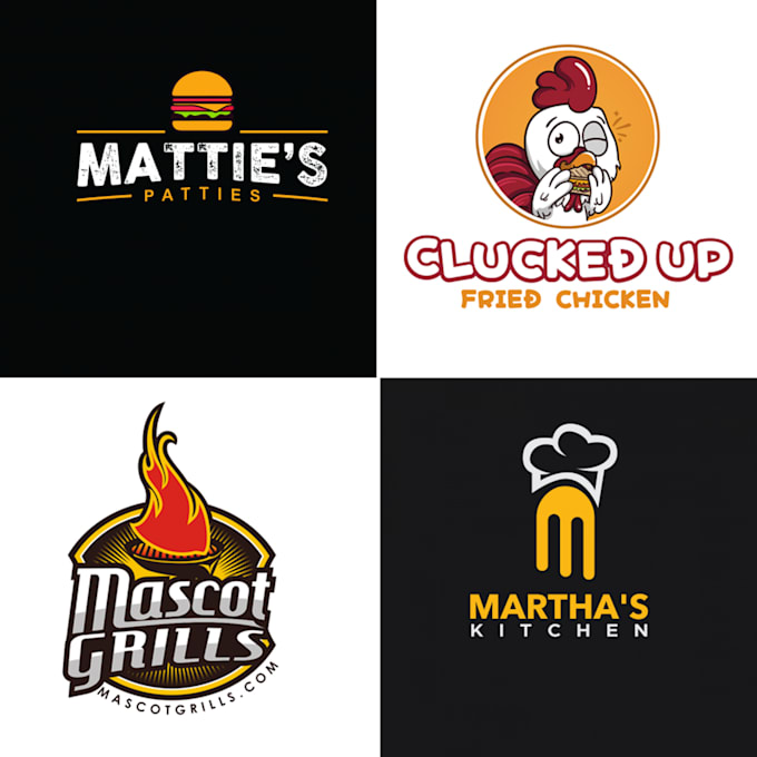 design coffee shop, bar or restaurant logo with copyright