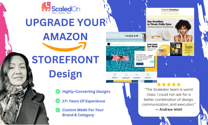 design amazon storefront pages that boost performance