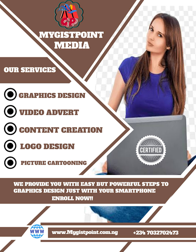 design premium quality graphics materials