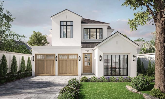 deliver stunning architecture renders with high quality images