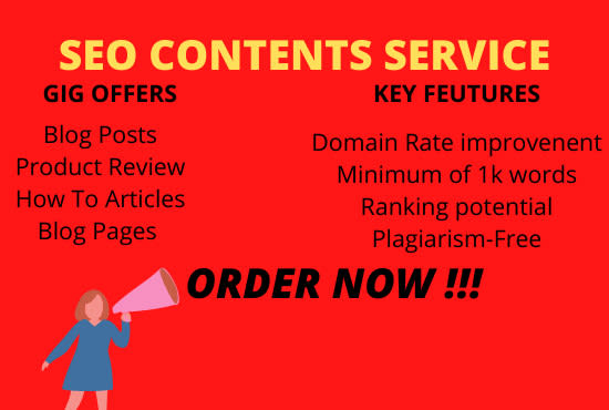 write incredible SEO contents