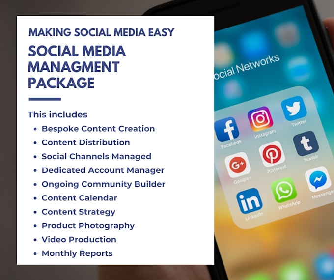 Manage social media platforms by Jayjupitermedia Fiverr