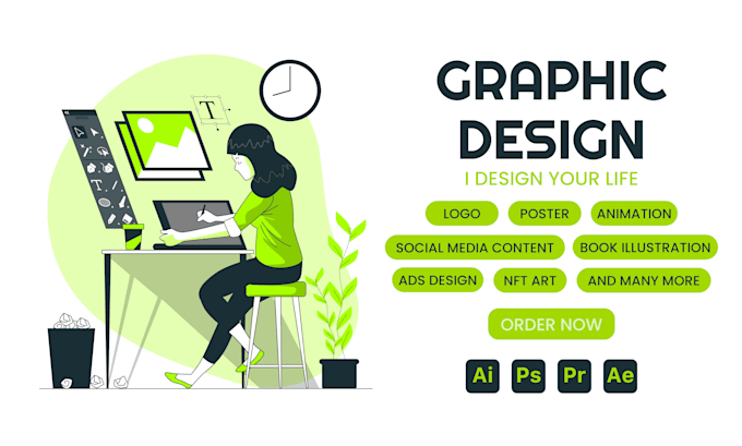provide professional graphic design and illustration