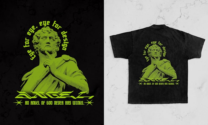 make modern tshirt streetwear design style