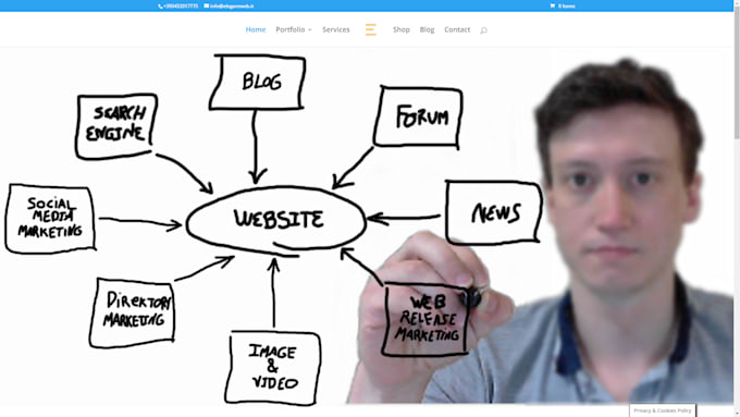 create beautiful website and application
