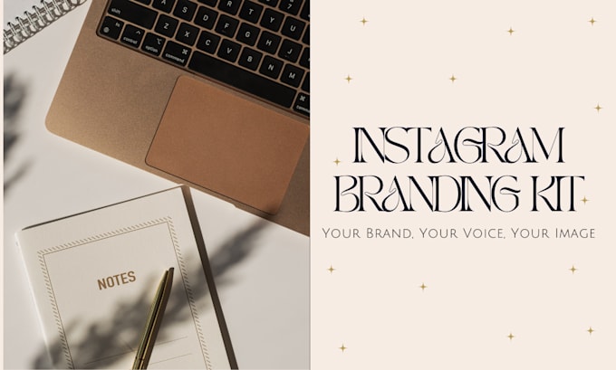 design an aesthetically pleasing instagram branding kit