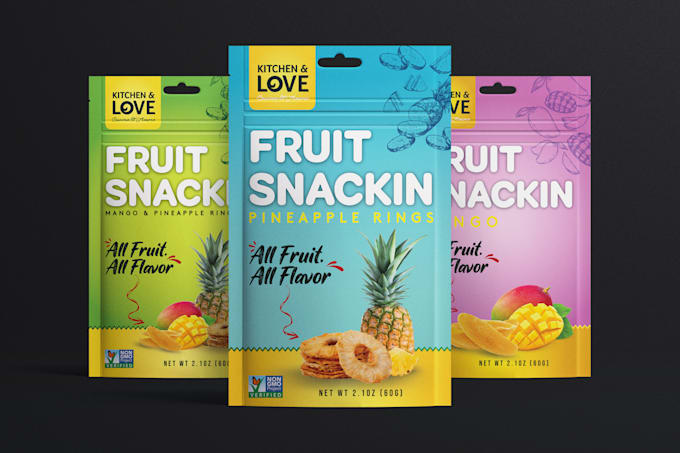 create premium pouch and food packaging design