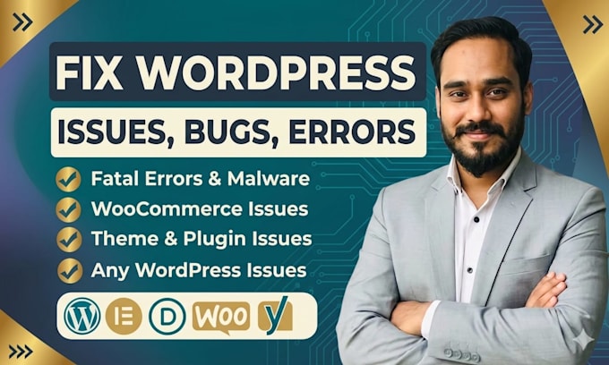 fix your wordpress issue and fixing