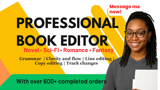 provide professional book editing and manuscript proofreading for all genre