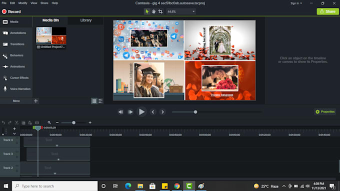 create picture slideshow video