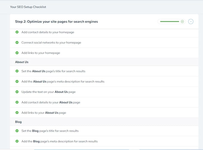 do wix SEO for increasing sales and google top ranking