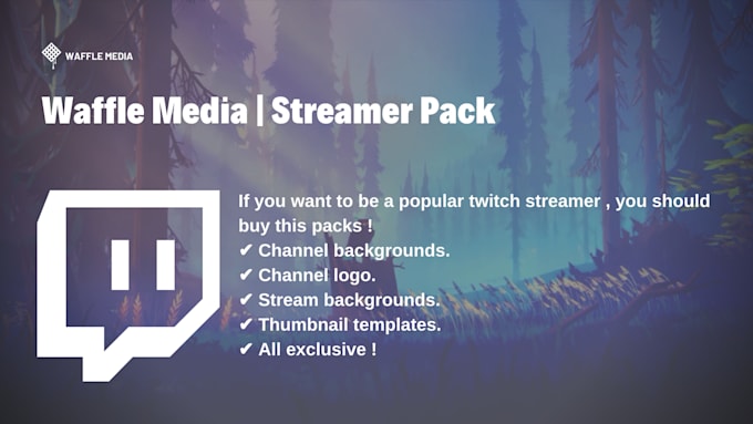 design your twitch channel