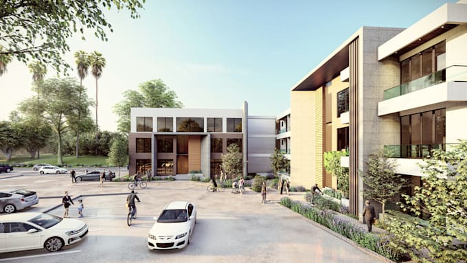 create architectural realistic render, animation of interior, exterior by lumion