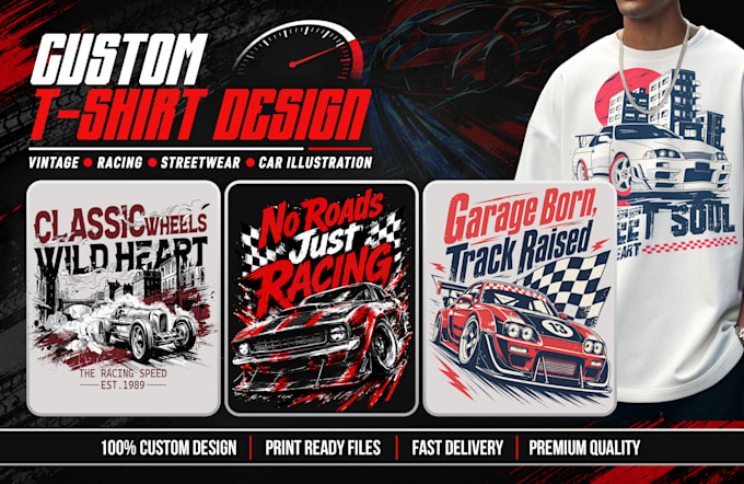 design vintage retro t shirt typography and illustration