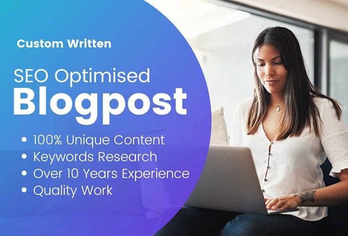 write a fully SEO optimised blogpost for you