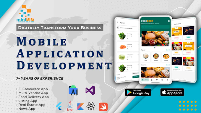Design build development android ios mobile application by ...