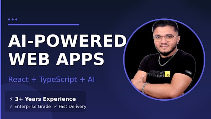 build ai integrated web apps or ai website with reactjs and supabase