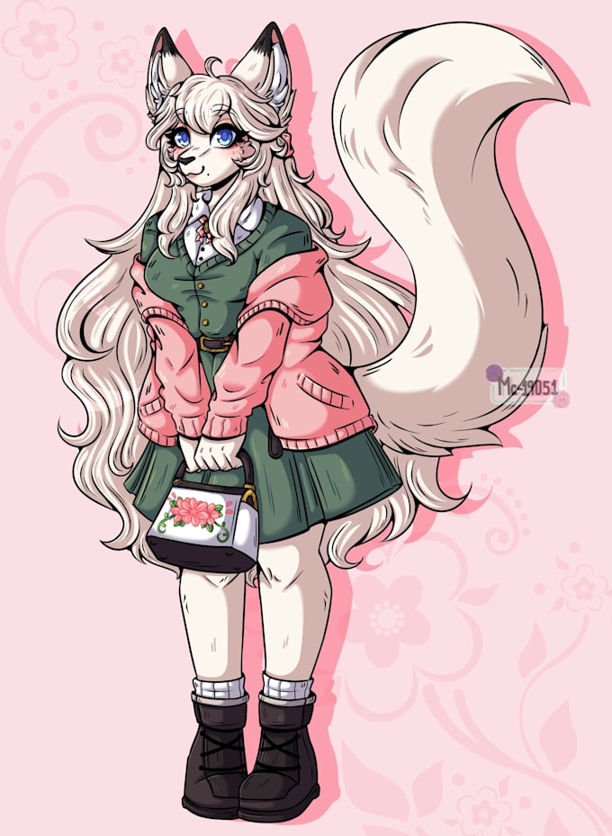 draw your fursona in this style